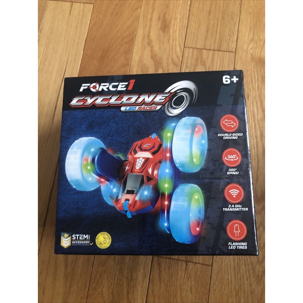 Force1 Cyclone LED Racer New‎ in Box with Remote and USB Charging Cable